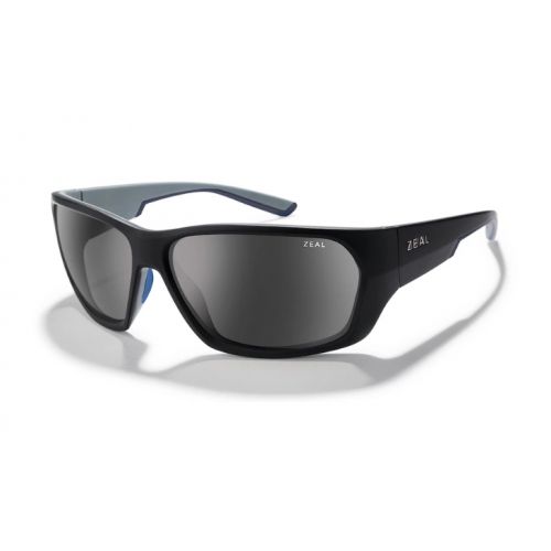 Zeal Optic Caddis Plant-Based Matte Black - Dark Grey Polarized