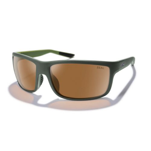 Zeal Optic Red Cliff Navy Blue - Horizon Blue Polarized