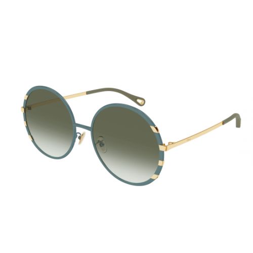 Chloé CH0144S Green Gold Green Gradient Lenses