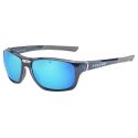 Vuarnet Racing Large 1928 Bleu Transparent - Gris Polar Blue Flashed