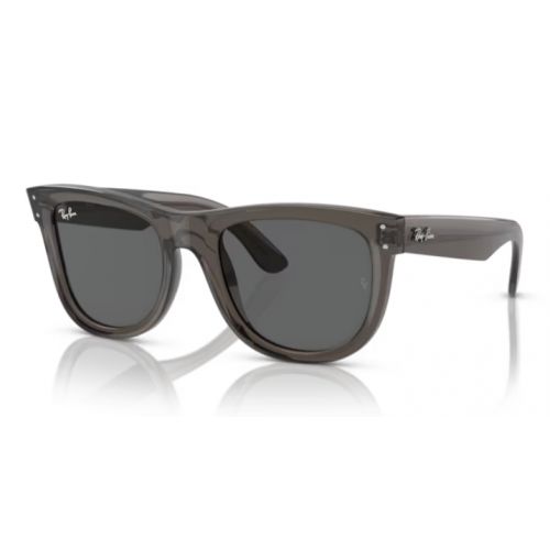 Ray-Ban Wayfarer Reverse Transparent Dark Grey Dark Grey Lenses