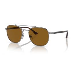 Persol 0PO1006S Gunmetal - Brown Lenses Cat.3