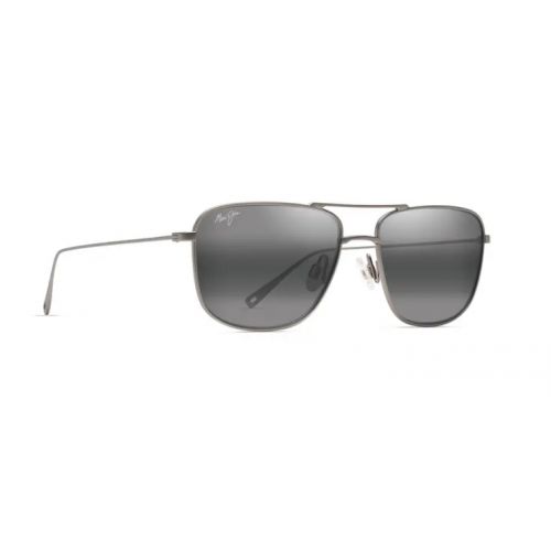 Maui Jim Mikioi Matte Titatnium - Gris Neutre