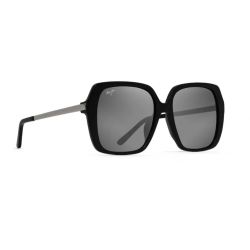 Maui Jim Poolside Black Gloss- Neutral Grey