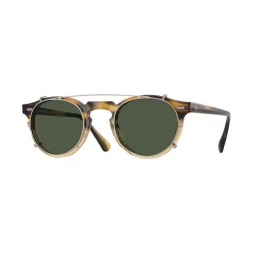 Oliver Peoples Clip-On Gregory Peck Gold G-15 Polar