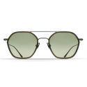 Brett Phil Sun Titanium Khaki - Green Polarized Lenses