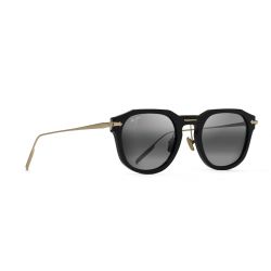 Maui Jim Alika Luxury Collection Black/Gold - LM Neutral Grey