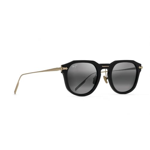 Maui Jim Alika Luxury Collection Black/Gold - LM Neutral Grey