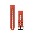 Garmin Bracelet Fénix QuickFit Silicone Flame Red/Graphite - 22mm