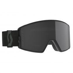 Scott React Mineral Black Solar Black Chrome & extra lens Illuminator Blue Chrome