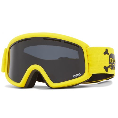 VonZipper Trike Caution Tape Yellow / White - Wildlife Blackout