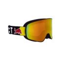 Red Bull Spect Masque de ski Rush Matte Black Orange Red Mirror Cat.2