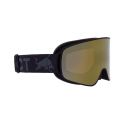 Red Bull Spect Masque de ski Rush Matte Black / Anthracite Grey Orange Gold Mirror Cat.3