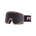 Pit Viper Ski Goggle French Fry Double Wide The Son of Peach Smoke Cat.3