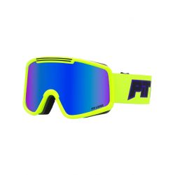 Pit Viper Ski Goggle French Fry Double Wide The Sludge Blue/purple Revo Cat.3