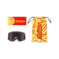 Pit Viper Ski Goggle French Fry Double Wide The Son of Peach Smoke Cat.3