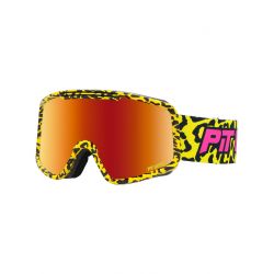 Pit Viper Ski Goggle French Fry Double Wide The Carnivore 2 Pink/purple Revo Cat.3