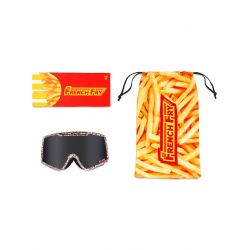 Pit Viper Ski Goggle French Fry Single Wide The Son of Peach Smoke Cat.3