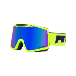 Pit Viper Ski Goggle French Fry Single Wide The Sludge Blue/purple Revo Cat.3