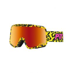 Pit Viper Ski Goggle French Fry Single Wide The Carnivore 2 Pink/purple Revo Cat.3