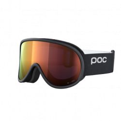 Poc Retina Mid Uranium Black/Clarity Intense - Partly Sunny Orange