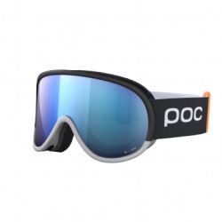 POC Retina Mid Race Uranium Black/Argentine Silver/Partly Sunny Blue + cat1