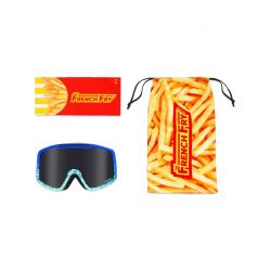 Pit Viper Ski Goggle French Fry Double Wide The Wakeblaster Smoke Cat.3