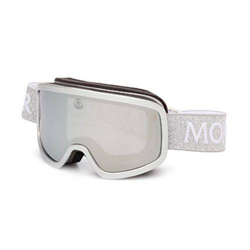 MonclerTerrabeam Masque de Ski WhiteGrey Mirror Cat 3