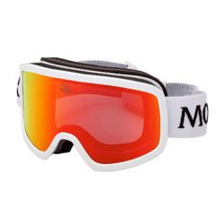 MonclerTerrabeam Masque de Ski WhiteBordeaux Mirror Cat 3