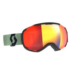 Scott Goggle Faze II Soft Green Black Enhancer Red Chrome