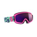 Scott Masque de Ski Junior Jr Witty Chrome Mint Green / Neon Pink Enhancer Purple Chrome