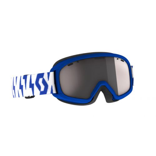 Scott Masque de Ski Junior Jr Witty Chrome Royal Blue / White Enhancer silver chrome