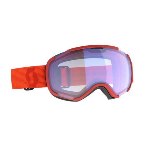 Scott Goggle Faze II Rust Red Illuminator Blue Chrome