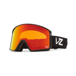 VonZipper MACHvfs Black Satin -Fire Chrome