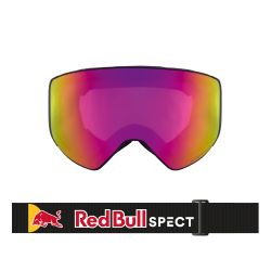 Red Bull Spect Masque de Ski Jam Matte Black Purple Burgundy Mirror Cat.2 & Cloudy Snow Cat.2