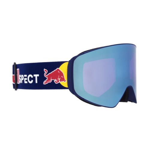 Red Bull Spect Masque de Ski Jam Matte Blue - Purple Blue Mirror Cat.3 & Cloudy Snow Cat.2