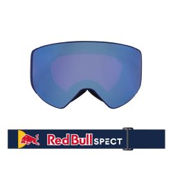 Red Bull Spect Masque de Ski Jam Matte Blue - Purple Blue Mirror Cat.3 & Cloudy Snow Cat.2