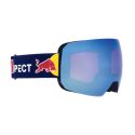 Red Bull Spect Masque de Ski Chute Blue Matte - Purple Blue Mirror Cat.3 & Cloudy snow cat.2