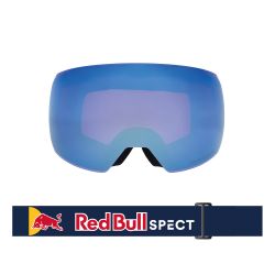 Red Bull Spect Masque de Ski Chute Blue Matte - Purple Blue Mirror Cat.3 & Cloudy snow cat.2