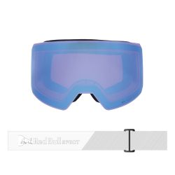 Red Bull Spect Masque de Ski Reign Matte White- Purple Blue Mirror Cat.3 Cyl. & Brown Gold Mirror Cat.2