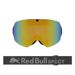 Red Bull Masque de Ski Spect Soar Black Matte / Anthracit Grey - Grey Yellow Mirror Cat.2