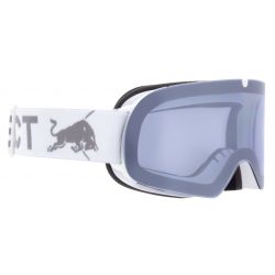 Red Bull Masque de Ski Spect Soar White Matte Smoke Silver Mirror Cat.1