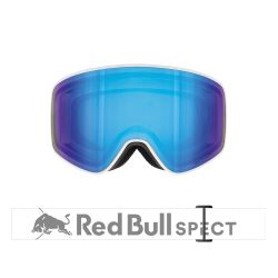 Red Bull Spect Masque de ski Rush Matte White Red Dusk Blue Mirror Cat. 3