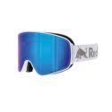 Red Bull Spect Masque de ski Rush Matte White Red Dusk Blue Mirror Cat. 3