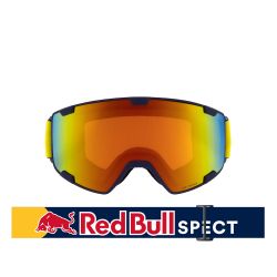 Red Bull Masque de Ski PARK Dark Blue Orange Red Mirror Cat.2