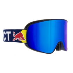 Red Bull Spect Masque de ski Rush Matte Blue Brown Blue Mirror Cat.3