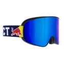 Red Bull Spect Masque de ski Rush Matte Blue Brown Blue Mirror Cat.3