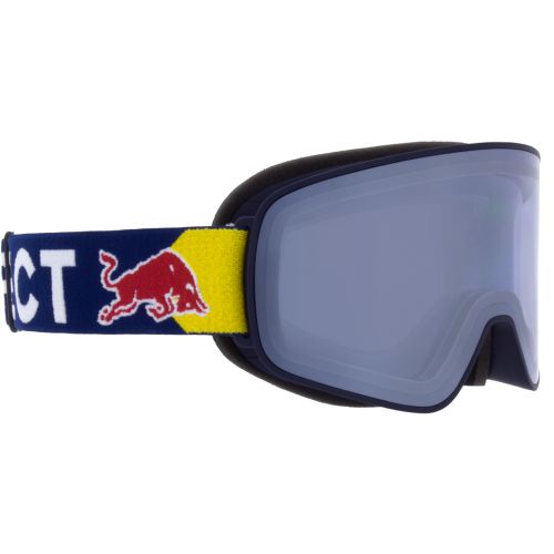 Red Bull Spect Masque de ski Rush Matte Blue Smoke Silver Mirror Cat.1