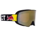 Red Bull Spect Masque de ski Rush Matte Black Orange Gold Mirror Cat.3