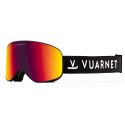 Vuarnet Masque de Ski VM2020 - Matt Black - Photochromic Cat. 1-3 Red Flashed